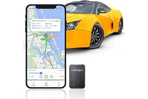 LAMONGEN GPS Tracker for Vehicles, Asset Tracking, Reassuring Magnetic Attraction Mini Tracker with GPS tracker Equipment for Positioning, No Monthly Fee
