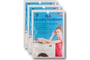 RLR Natural Laundry Detergent Powder – Whitens, Brightens, Refreshes Baby Cloth Diaper Detergent, Musty Towels, Workout Cloth