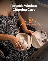 eufy S1 Pro Wearable Breast Pump with Heating Technology 7 Heat Settings view 4