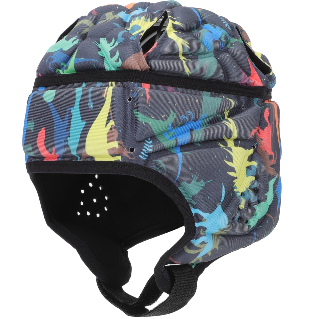 BESPORTBLE Rugby Helmet: Soft Padded Headguard with Adjustable Strap, Sports Rugby Scrum Cap Breathable Foam Protection for Football Skating and Outdoor for Youth Adults