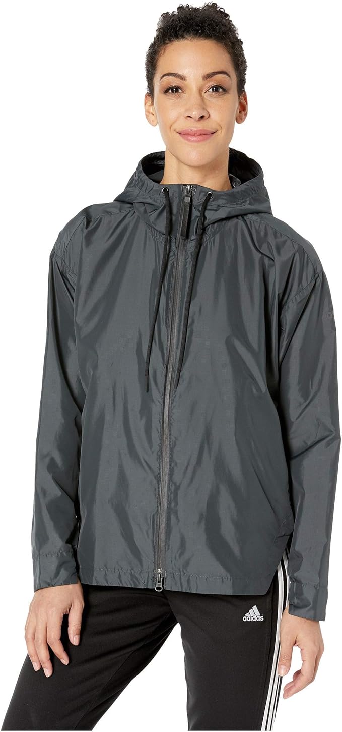 Amazon Adidas アディダス レディースコート ジャケット アウター Urban Climastorm Jacket Carbon Sm Us 4 6 S One Size 並行輸入品 アウトドア アウトドアジャケット 通販