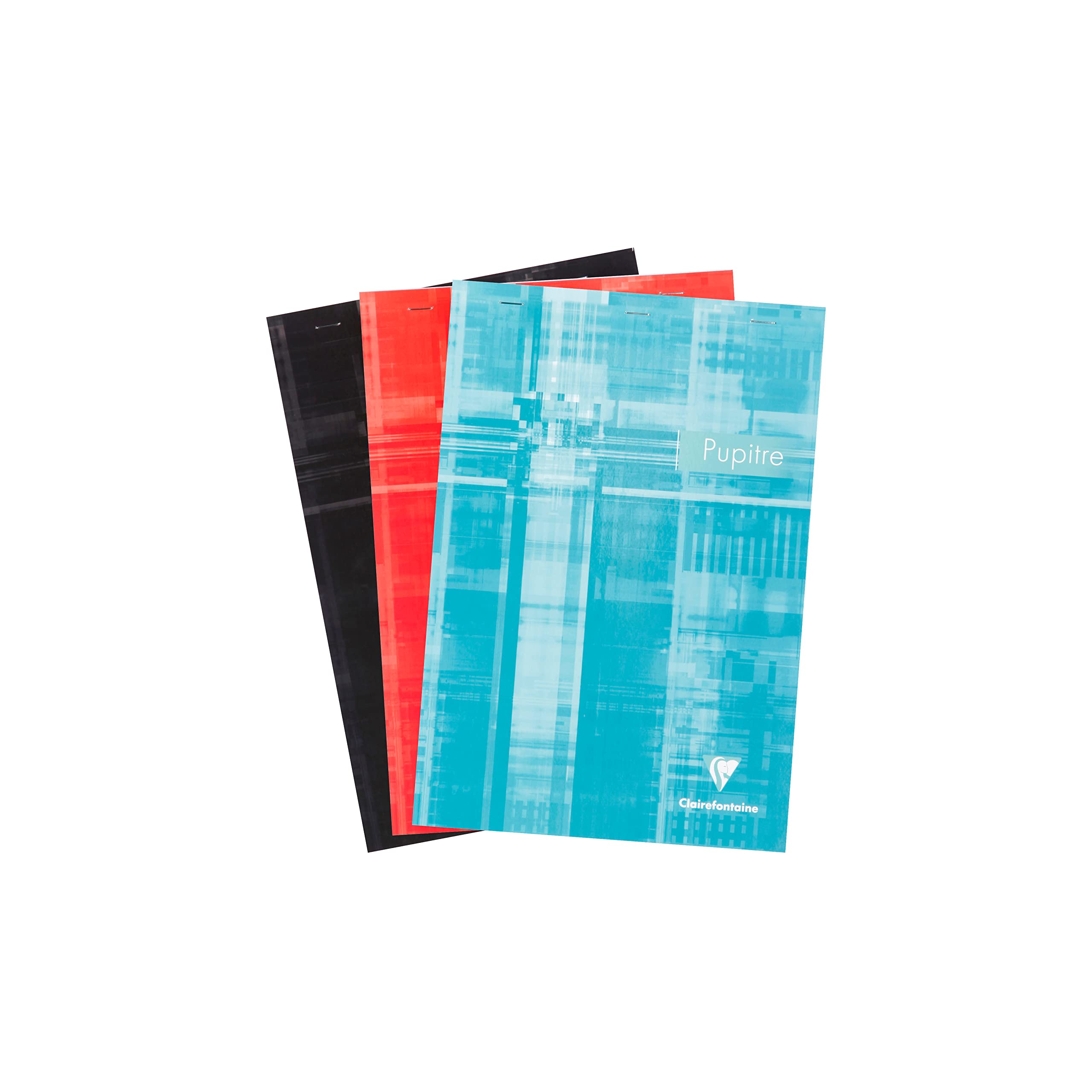 Clairefontaine 6152C A Stapled Header Pad - A4 21x29,7 cm - 160 Detachable Pages Small Squares - White Paper 90 g - Laminated Card Cover Random Colour