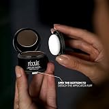 FIXXIE Hairline Powder Root Touch Up Dark Brown with Mirror Puff view 3