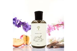 PRISTINE Maldives Villa/Inspired by Marriott Hotel Reed Diffuser Refill with Reed Sticks | Citrusy Grapefruit, Apple/Ocean Br