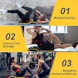 POWER GUIDANCE Ab Exercise Mat Sit Up Pad Core Trainer Black view 6