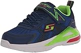 Skechers Boy's Tri-Namics Sneaker, Navy/Lime, 13