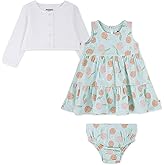 HUGGIES baby-girls Dress and Cardigan 2-piece Outfit Set