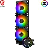 MSI MAG Coreliquid E360 AIO CPU Cooler ARGB Dual-Chamber 3x FDB Fans view 3