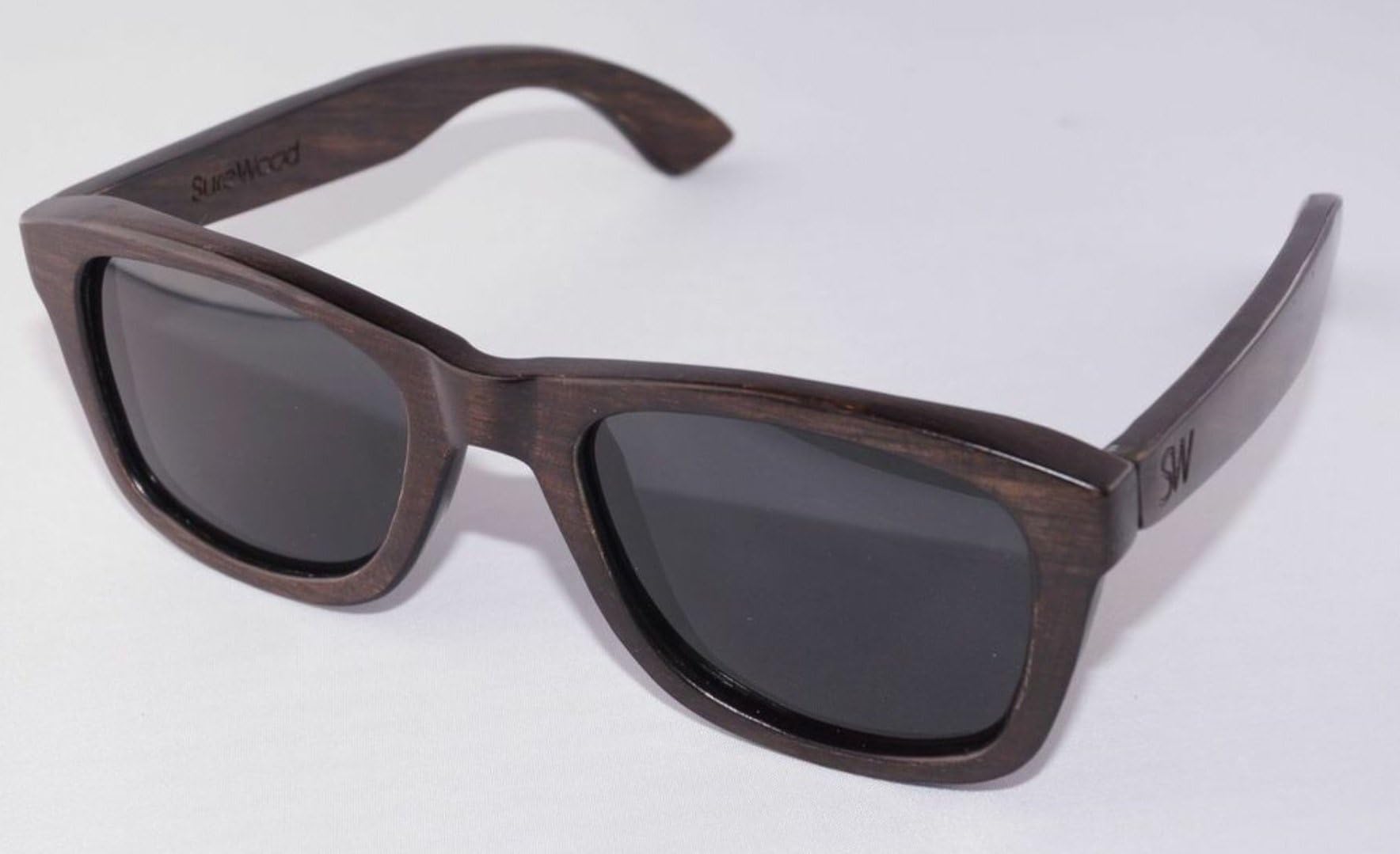 Wayfarer Style Sunglasses-Sunglasses Men and Women-New Bamboo Wood Sunglasses-Designer Shades for Outdoors-Polarized Lenses and Float on Water-GUARANTEED