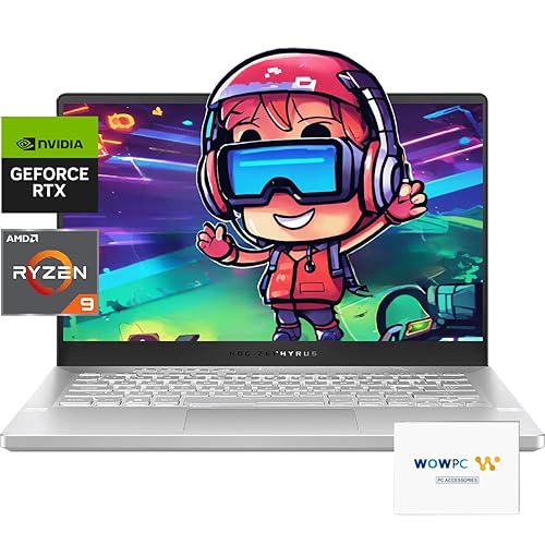 ASUS ROG Zephyrus G14 Ultra Slim Gaming Laptop, 14