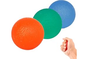 GANBARO Strеss Relief Balls, Squeeze Exercise Stress Balls, Gel Hand Balls for Arthritis Hand,Finger,Grip Strengthening and Stress Relief