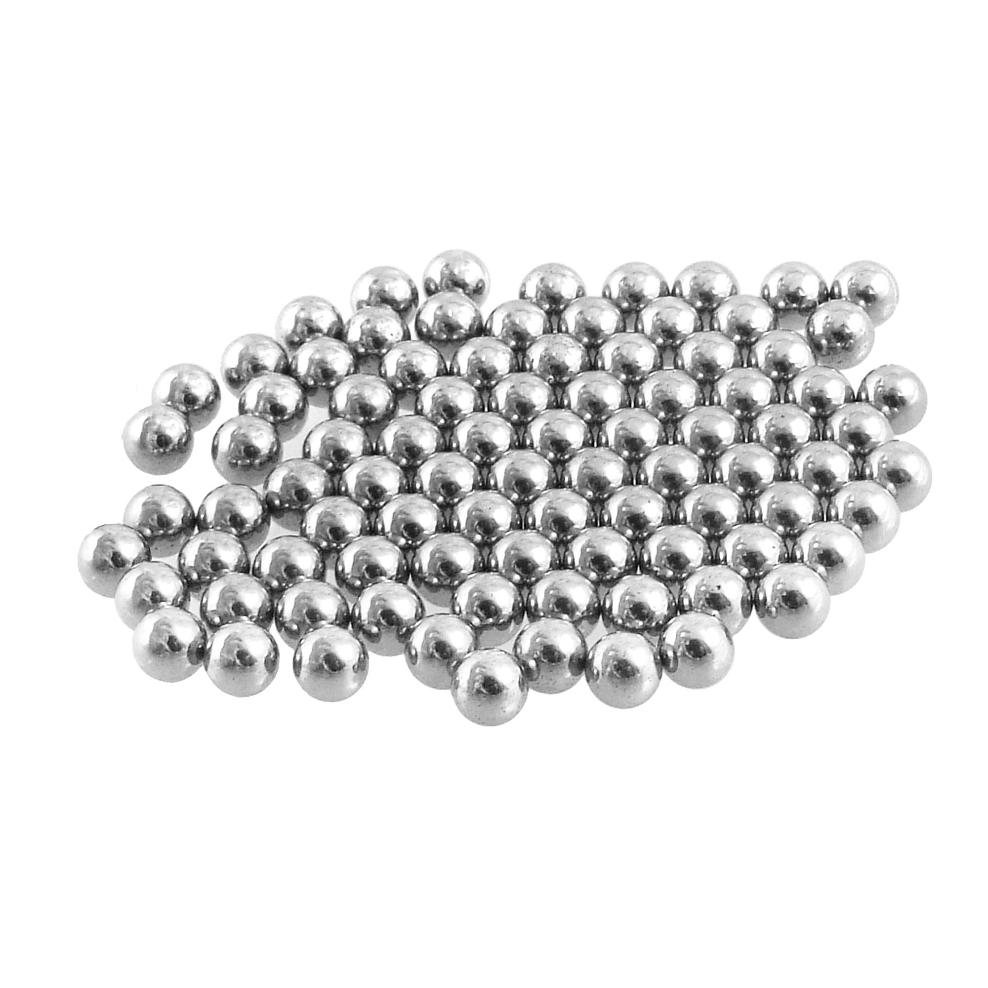 sourcing map 72pcs Replacement Parts 4mm Diameter Bike Steel Ball Bearing