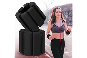 ZEKOLA Wrist and Ankle Weights, Adjustable Wearable Weights - Total 2 lbs (1 lb each), Comfortable Weights Ankle Wrist Weights for Yoga Dance Volleyball
