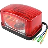 GoaMotors 3FA8471001 Rear Brake Tail Light Taillight Compatible with Yamaha | for Grizzly 125 350 400 450 550 660 700 Blaster 200 Bear Tracker 250 Breeze Banshee Wolverine Warrior 350