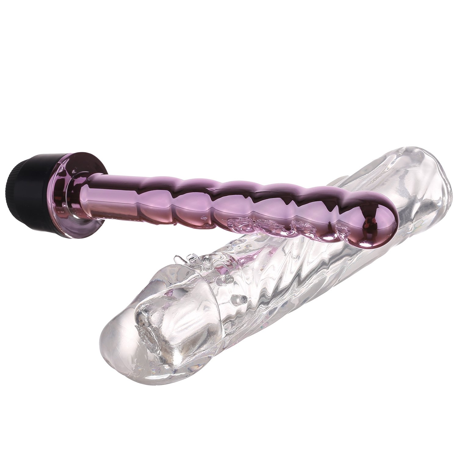 CRDC Life Waterproof Vibrator Jelly AV Stick Electric Dildo G-Spot Stimulate Masturbation Sex Toy for Women