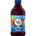 V8 Acai Mixed Berry 100% Fruit and Vegetable Juice, 46 fl oz Bottle