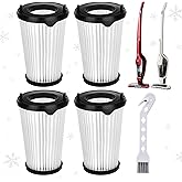 4 Pack VAF-1TM Filter Replacement for Electrolux Ergorapido Stick Vacuum EHVS2510AW VS3510AR Standard & Pet Version PureAdvantage PureAdvantageTM Ergorapido Vacuum, Part # EL65522