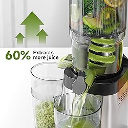 AMZCHEF Cold Press Juicer, Juicers Machines