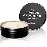 The London Grooming Company Hair Clay For Men Matte | Mens Hair Clay Matte | Firm All-Day Hold | Matte Clay Hair Product for 