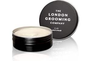 The London Grooming Company Hair Clay For Men Matte | Mens Hair Clay Matte | Firm All-Day Hold | Matte Clay Hair Product for 