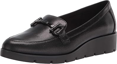 anne klein leather loafers