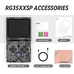 RG35XXSP Flip Handheld Game Console with 3.5 Inch