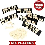 Ideal Rummikub 6 Player Board Game - Family Strategy Numbers Ages 8+ view 2