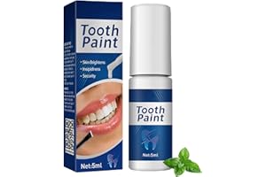 Tooth Paint - Natural Teeth Whitening Paint, Quick & Simple to Use, Portable, Long-Lasting Tooth Polish for a Confident Smile