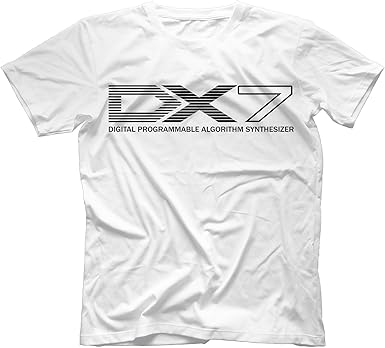 Dx 7 Synthetiseur T Shirt In 13 Colours Amazon Fr Vetements Et Accessoires