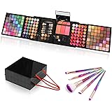All in One Makeup Kit for Women Full Kit - 177 Ultimate Color Combination Makeup Set Palette -119 Eyeshadow, 35 Lipstick, 3 B