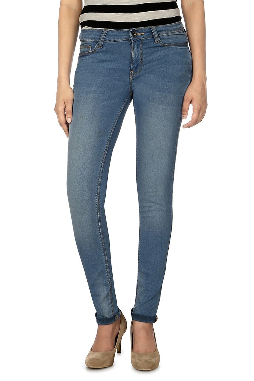 allen solly women's slim jeans