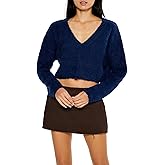 Forever 21 Womens Crossover Mock Wrap Sweater