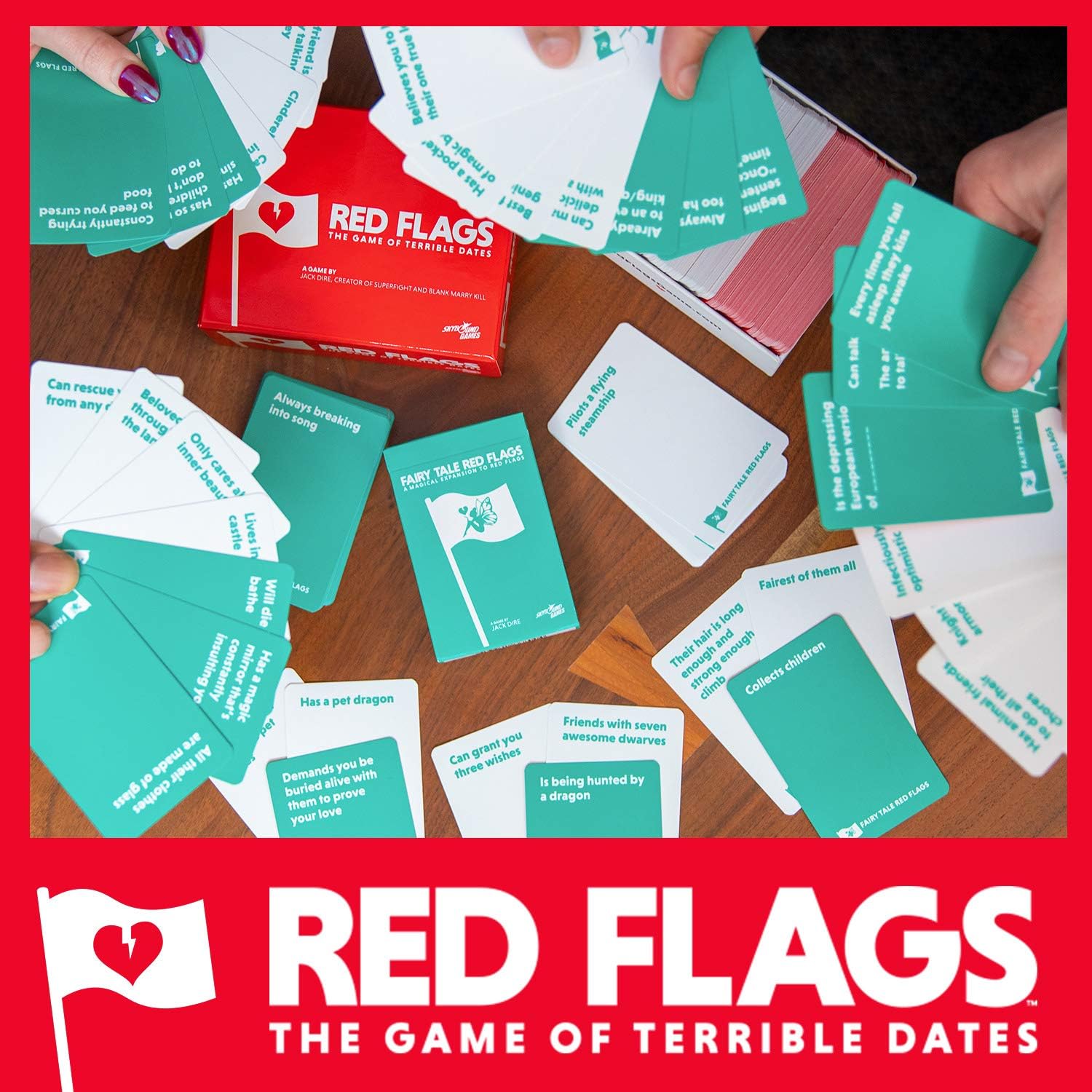 Toys Games Games Expansion One Skybound S Red Flags Card Game