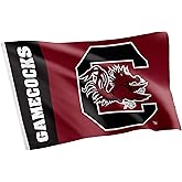 Desert Cactus University of South Carolina Flag Gamecocks USC Cocky Banners 100% Polyester Indoor Outdoor 3x5 feet Flags (Team Name)
