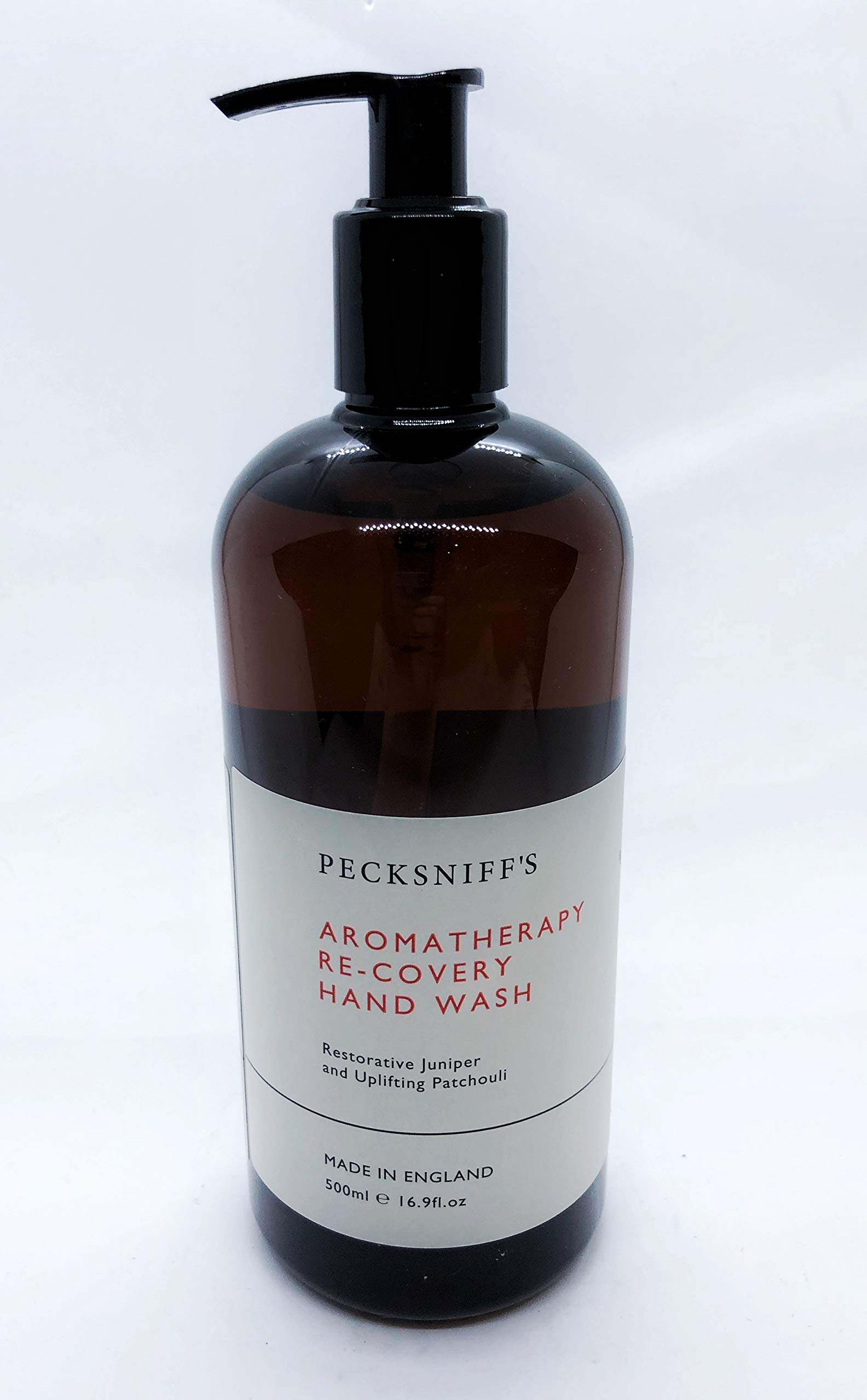 Pecksniff's Luxury Aromatherapy Hand Wash 500ml (Re–Covery with Restorative Juniper & Uplifting Patchouli)