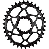 absoluteBLACK Sram Oval Direct Mount Traction Chainring Black/6Mm Offset, 34T