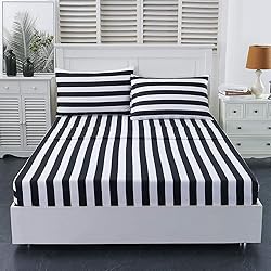 Stripe Sheet Set-4 Piece Super Soft Microfiber