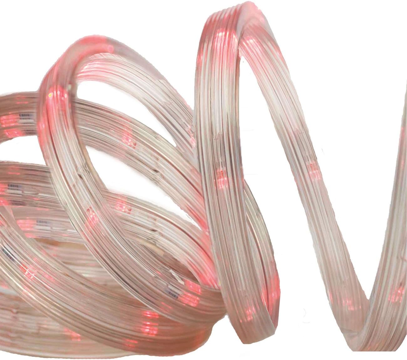 Brite Star LED Flat Rope Light, 12-Feet, Red