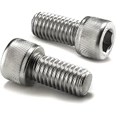 3/8-16 x 1 Socket Head Cap Screws Bolts, 20Pcs 304 Stainless Steel 18-8, Allen Socket Hex Drive, Full Thread, Bright Finish by SG TZH(with Hex Spanner)