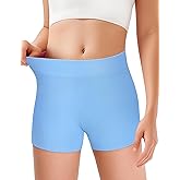 JOCMIC Girls Athletic Shorts Kids Dance High Waisted Yoga Short for Bike Gym Volleyball Running