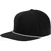 Billest  Riverside Snapback Hat – Adjustable Flat Bill Cap for Men & Women | Lightweight Breathable Blank Hat