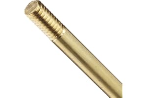 Robert Manufacturing R452-12 Brass Stem, 3/8"-16 SAE Male, 12" Length