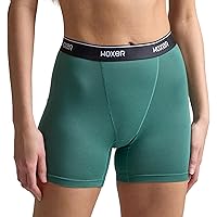 Picture of Woxer Womens Baller 5" High Waisted Boy Shorts Underwear – Seamless Boxer Briefs, Boyshort Panties, No Show Women’s Boxers