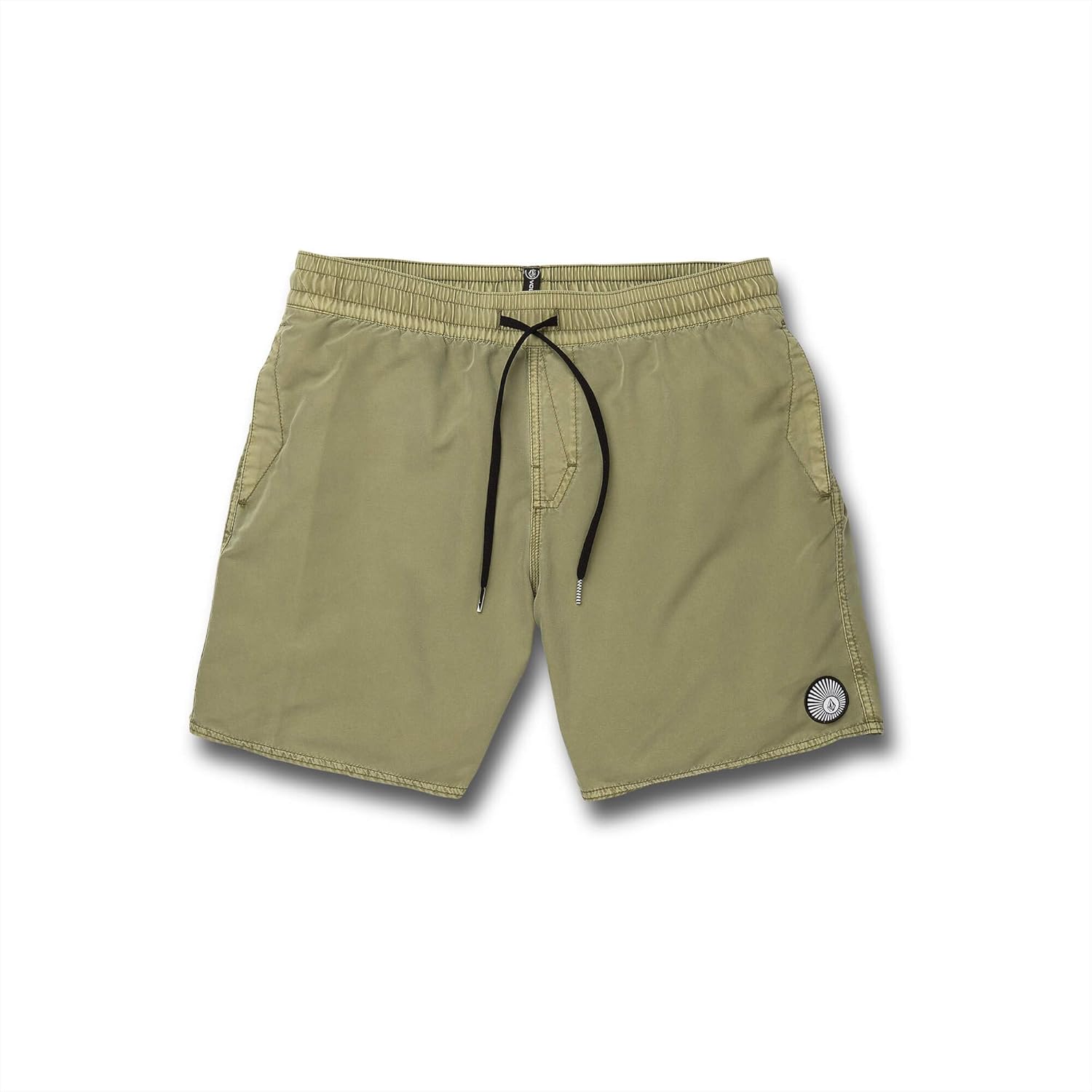Volcom Men's 17-Inch Elastic Waist Surf Swim Trunks: Clothing