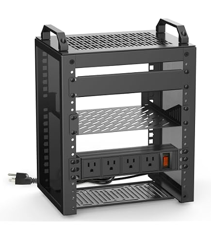 Amazon.com: GeeekPi DeskPi RackMate TT Mini Server Cabinet & 0.5U