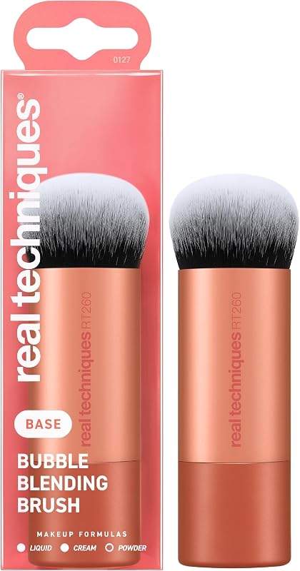 Pennello da trucco Bubble Blending, pennello da viso multiuso per prodotti liquidi, in crema e in polvere,1 confezione