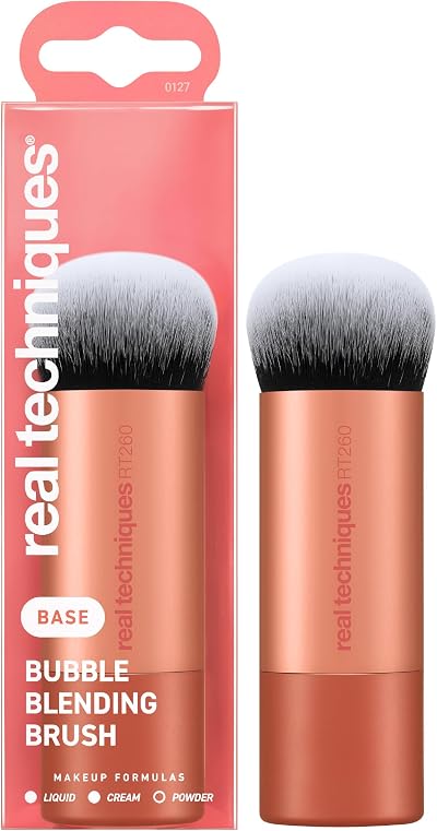 REAL Bubble Blending Brush Multisurface Face Tool Vegan Cruelty-Free