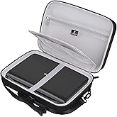 Tourmate Hard Storage Case for MEGATEK/MYDASH/QGYDQH/OTIC/Memorex 12.5" Portable DVD Player, Portable EVA Case(Box for Sale) (Black)