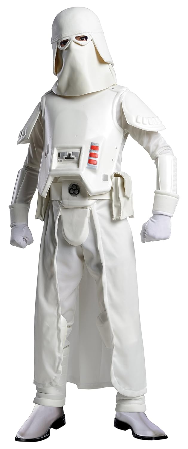 Star Wars Deluxe Snow Trooper Kinder Kostüm Größe S 122cm Amazon.de Bekleidung