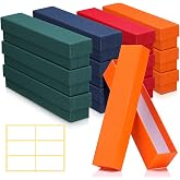 Watersay 12 Pcs Coin Storage Box 2 x 2 Inch Flip Holders Collectors Coin Collecting Supplies Holders Protector Case for Cents Cardboard